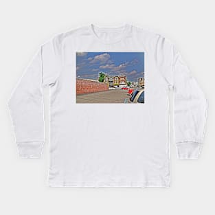 Open Air And Human Hair Kids Long Sleeve T-Shirt